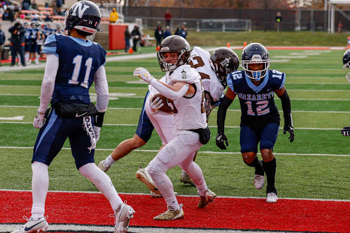 Nazareth Academy Joliet Catholic Illinois 5A football November 25 2023 Nate Latsch 24408